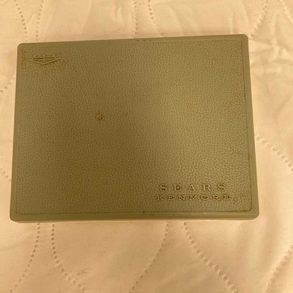 Vintage Sears Kenmore Buttonhole attachment.